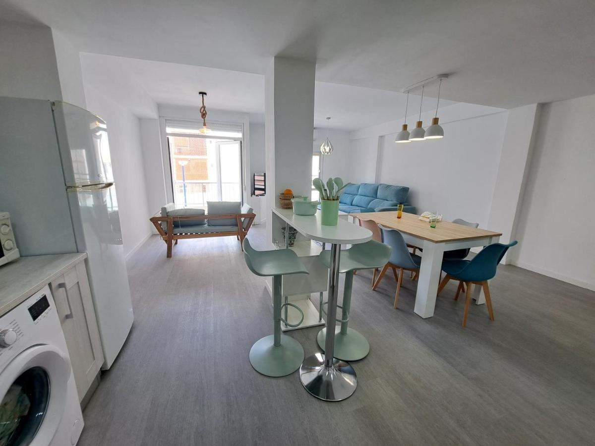 Amplio Piso Con Terraza A 50 M De Playa Miramar Apartment Bagian luar foto
